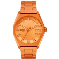 Diesel Quarzuhr SCRAPER DZ2209, Armbanduhr, Herrenuhr orange