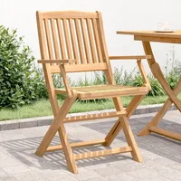 VidaXL Gartenstühle 2 Stk. Klappbar 58x54,5x90 cm Massivholz Akazie