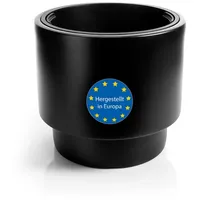 BigDean Blumentopf Ø 40 x 36,5 cm Schwarz