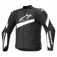 Alpinestars T-GP Plus R V4 Textiljacke Schwarz/Weiß XL