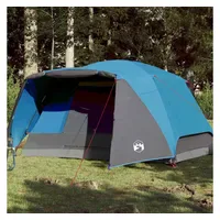VidaXL Campingzelt mit Vorzelt Blau