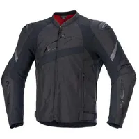 Alpinestars T-GP Plus R V4 Textiljacke - Schwarz/Schwarz /
