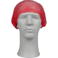 Abena Cliphauben, rot Gr. XL