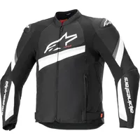Alpinestars T-GP Plus R V4 Textiljacke Schwarz/Weiß M