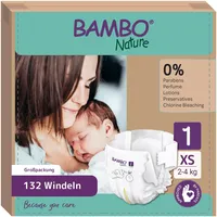 Abena Bambo Nature Gr. 1 2-4 kg Papier Verpackung,