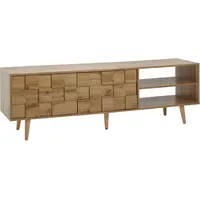 FineBuy Kiri Lowboard 160x51 cm Braun Holz