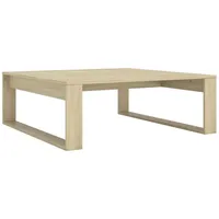 VidaXL Couchtisch Sonoma-Eiche 100x100x35 cm Holzwerkstoff
