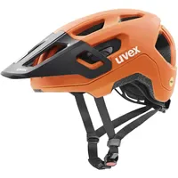 Uvex Kinder React MIPS Fahrradhelm (Größe 52-56CM, orange)