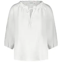 Gerry Weber Damen 3/4 Arm Bluse mit Rüschenkragen 3/4