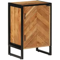 VidaXL Badschrank 40x30x60 cm Massivholz Akazie und Eisen