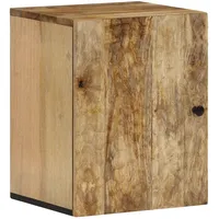VidaXL Bad-Wandschrank 38x33x48 cm Massivholz Mango - Braun
