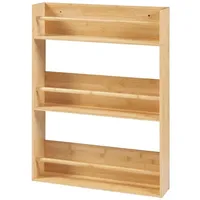 [en.casa] Wandregal Hareid 80x60x12cm Bambus