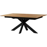 MASSIVMOEBEL24.DE Esstisch verlängerbar Wildeiche 200-285x100 natur geölt KITZBÜHEL #12