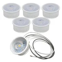 Trango 5er Pack 5 Watt 3 Stufen dimmbar MOCOBSD-C*5