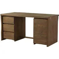 Massivmoebel24 Schreibtisch Mango braun