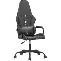 VidaXL Gaming-Stuhl Schwarz und Tarnfarben Kunstleder Modell 9