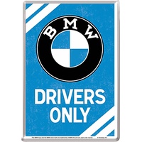 Nostalgic-Art Retro Blechpostkarte, 10 x 14 cm, BMW –