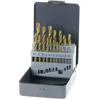 KWB KRAFTIXX HSS Titan Bohrer-Set, 19-teilig, Ø 1 bis