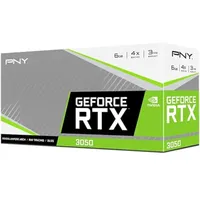 PNY GeForce RTX 3050 Verto Dual Fan, 6GB GDDR6,