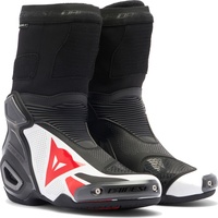 Dainese Axial 2 Air Stiefel perforiert - Schwarz/Weiß/Rot /