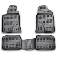 Element Gummimatten Passgenaue Fußmatten Toyota Avensis 2003-2009 4tlg