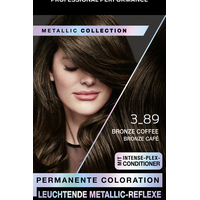 Syoss Color Metallic Collection Permanent-Haarfarbe Farbton 3-89 Bronze Coffee
