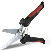 Siwitec Gartenschere mit gerader Klinge SG-12 | schwarz |