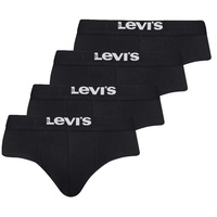 Levi's Levis Herren 4er Pack Solid BASIC BRIEF ORG