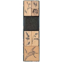 Rico Design Stempelset, Jardin Japonais, Kranich