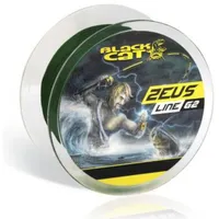 Black Cat Zeus Line G2-250m geflochtene Angelschnur, Durchmesser/Tragkraft:0.38mm -