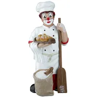 Gilde Clown Ofenfrisch aus Kunstharz - Bäcker Handwerk -