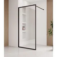 Badplaats Duschwand Georgia 90 x 200cm Glas Duschabtrennung Walk-In