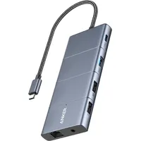 Anker 565 11-Port USB-C Hub grau