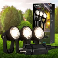 Briloner Connect to Shine 3er Set LED Strahler mit