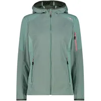 CMP Funktionsjacke WOMAN JACKET ZIP HOOD, JADE, 40