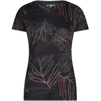 CMP 34n6806 Kurzarm-t-shirt - Anthracite / Black - 2XS