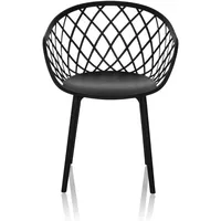 HJH Office Schalenstuhl BEGIO B Kunststoff schwarz