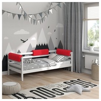 VitaliSpa Bettumrandung Kinderbett Kantenschutz Rot, Babybett