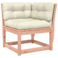 VidaXL Garten-Ecksofa Loungesofa braun