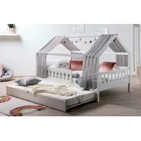 TICAA Hausbett Kim 100 x 200 cm Kiefer massiv