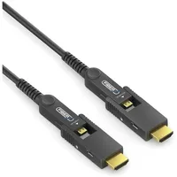 FIBERX Serie - Micro HDMI/HDMI 4K Glasfaser Verlängerung -
