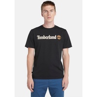 Timberland Kennebec River Linear Logo Kurzarm-T-Shirt Black L