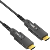 PURETOOLS PURE FX-I352-030 - Micro HDMI/HDMI 4K Glasfaser Verlängerung