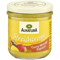Alnatura Curry Mango Papaya Bio-Brotaufstrich, 180,0 g