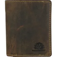 GREENBURRY Vintage mini Kombibörse Portemonnaie bro brown
