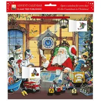 ISBN Letter to Santa Advent Calendar With Stickers