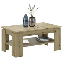Xonox.home Couchtisch Titan Eiche rustikal Nb.ca.100x45x60 cm