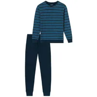 SCHIESSER uncover by Schiesser Pyjama Nightwear in Dunkelblau |