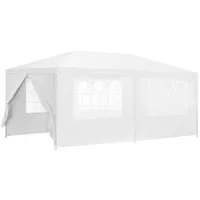 Casa.pro Pavillon Wedau 600x300x255 cm Weiß