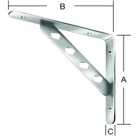Vormann Garderobenkonsole 250x200x30 Mm Chrom - Vormann
